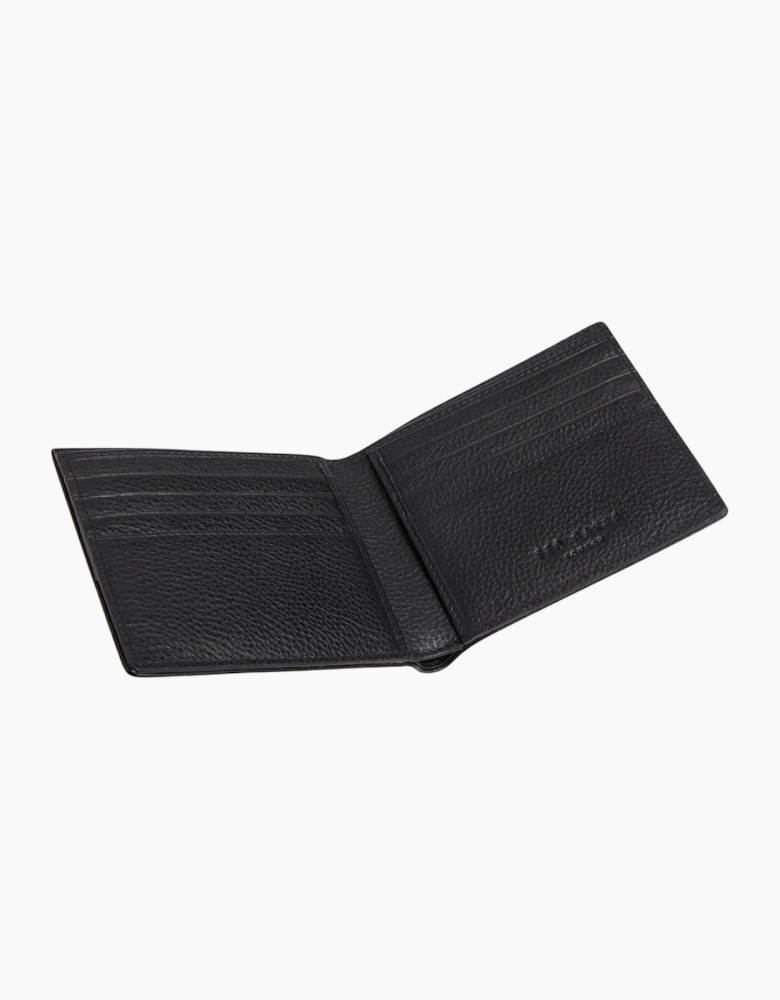 Ted Baker TB Script Black Wallet