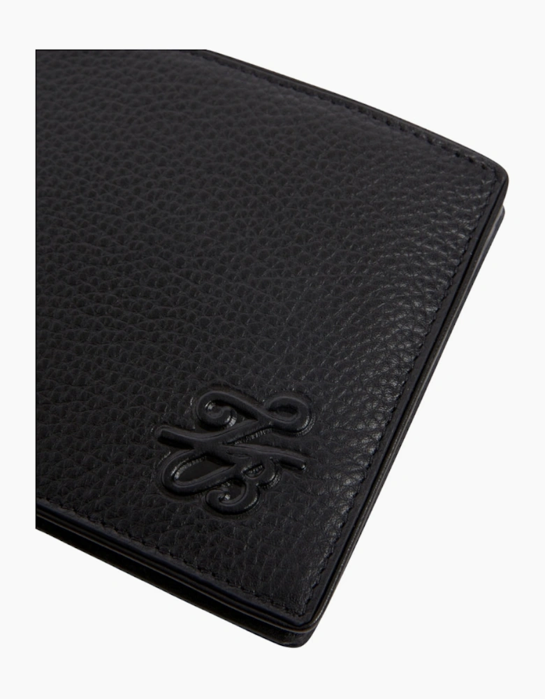 Ted Baker TB Script Black Wallet
