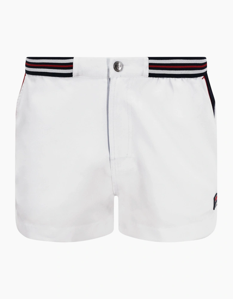 HighTide Terry Stripe Shorts | Gardenia Fila Navy