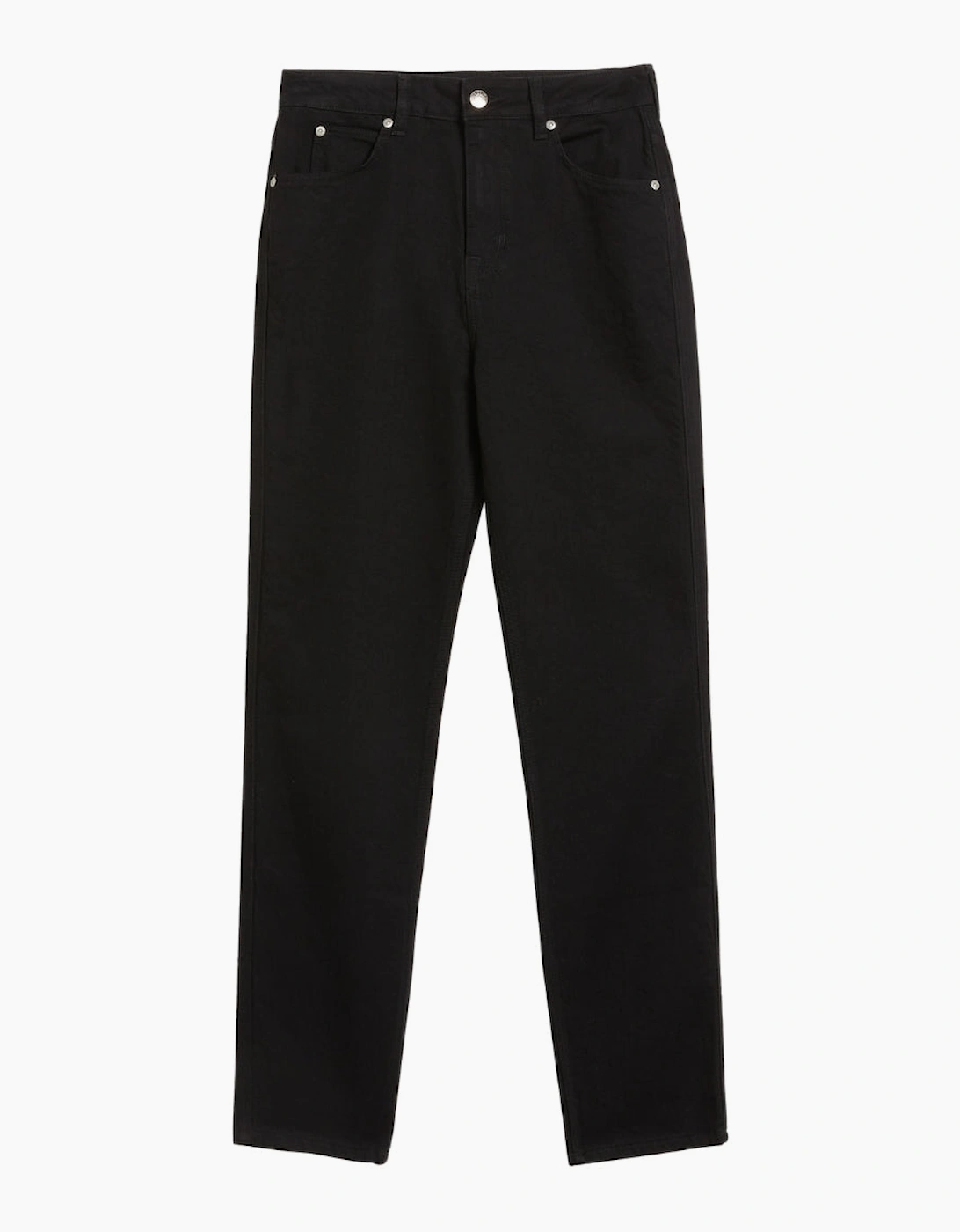 Women's Ted Baker Sanzan Mid Rise Slim Black Jeans - Size: 6/8