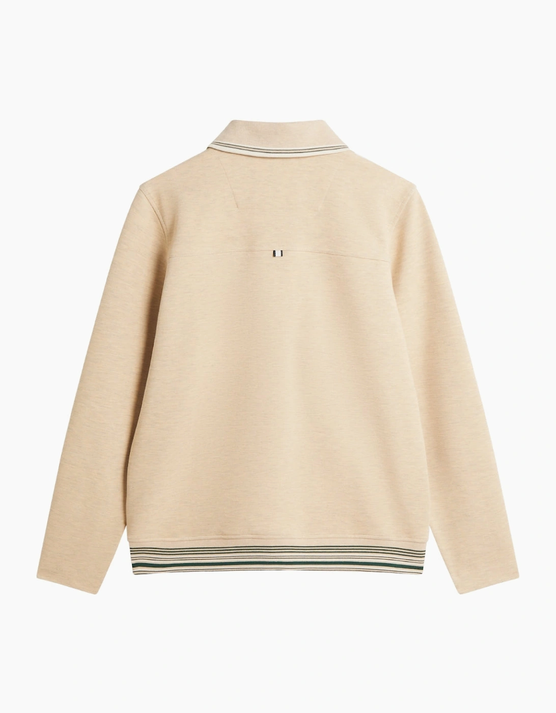 Ted Baker Mall Concealed Placket Taupe Jacket