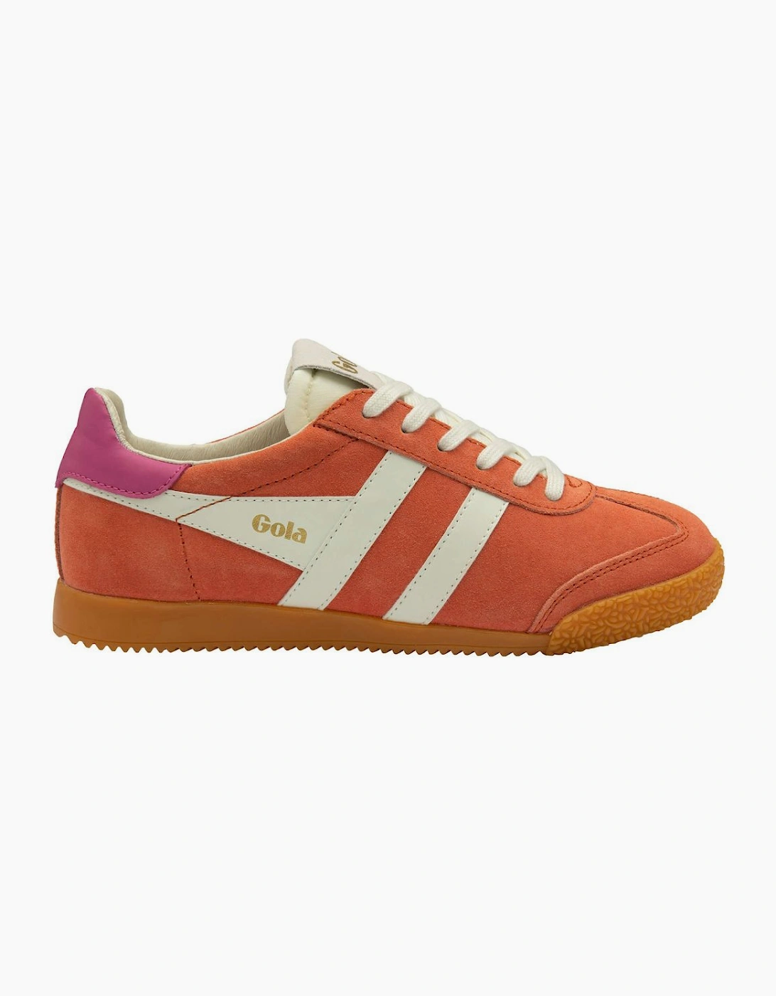 Gola Womens Elan Hot Coral/Off White/Fuchsia