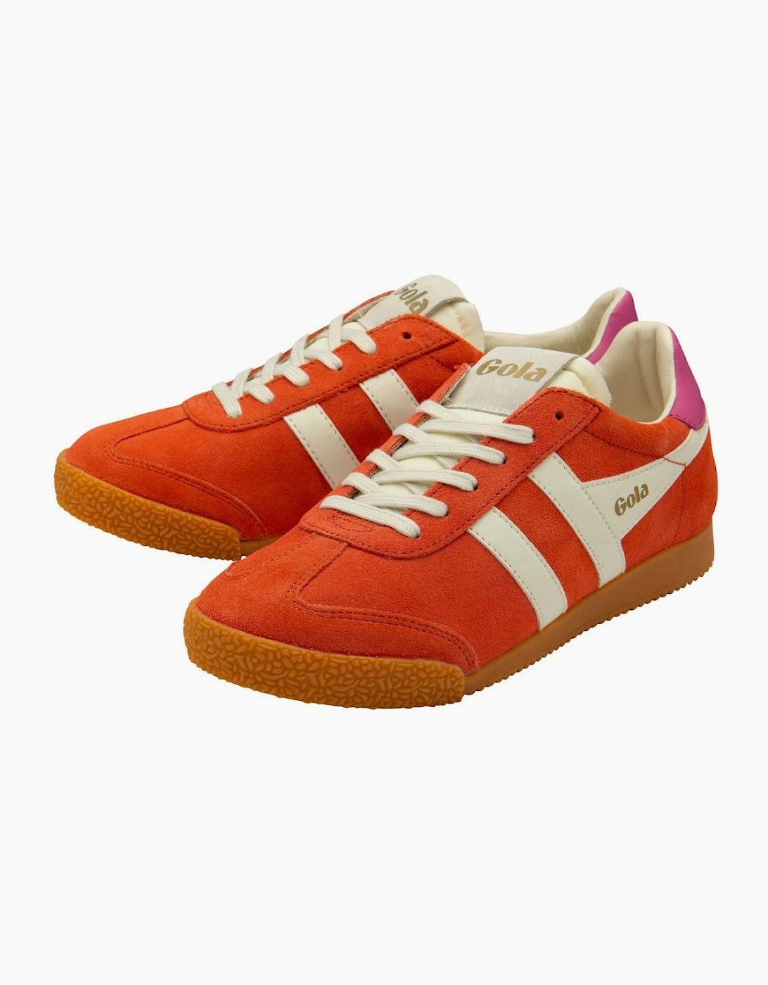 Gola Womens Elan Hot Coral/Off White/Fuchsia