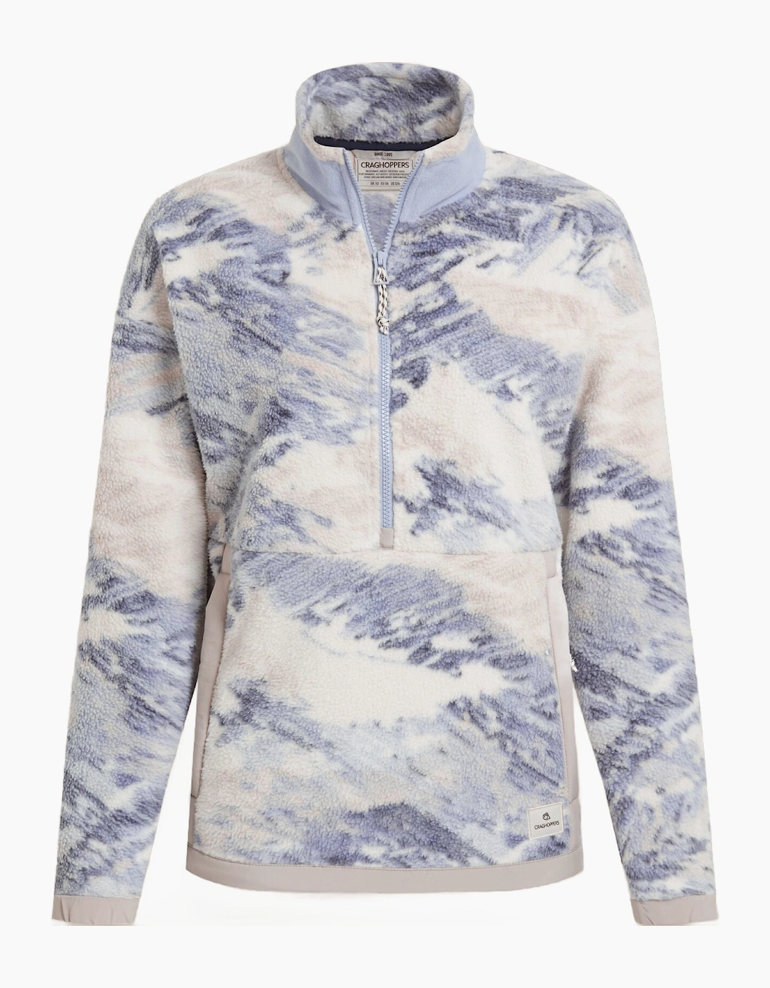 Craghoppers Women's Craghoppers Womens Sanaa Half Zip Fleece - Mist Blue