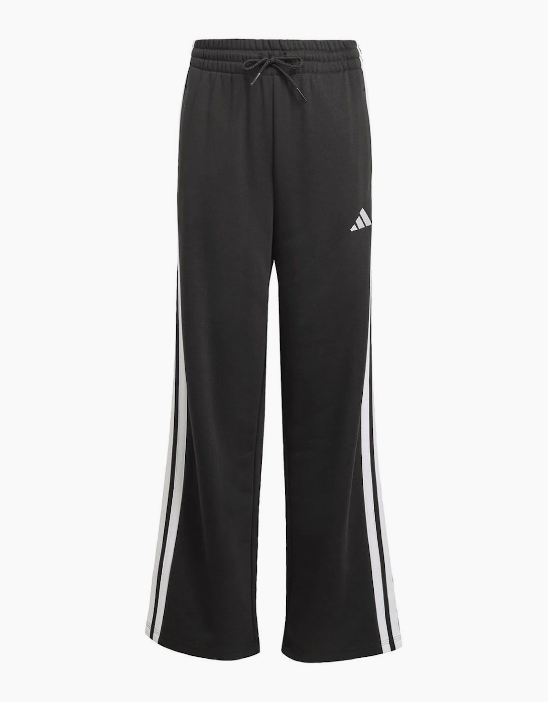 Wide Leg Three Stripes Track Joggers