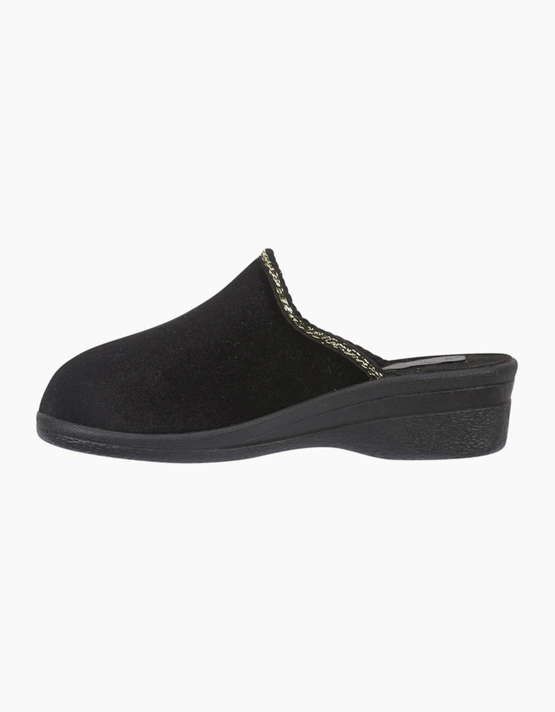 Jo & Joe HELEN Womens Mule Slippers Black