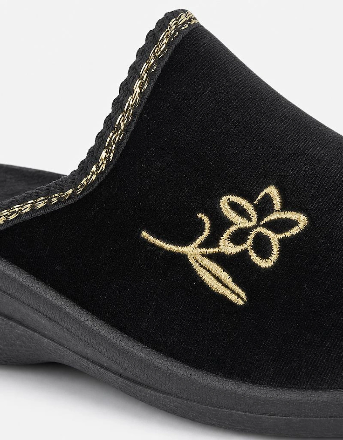 Jo & Joe HELEN Womens Mule Slippers Black