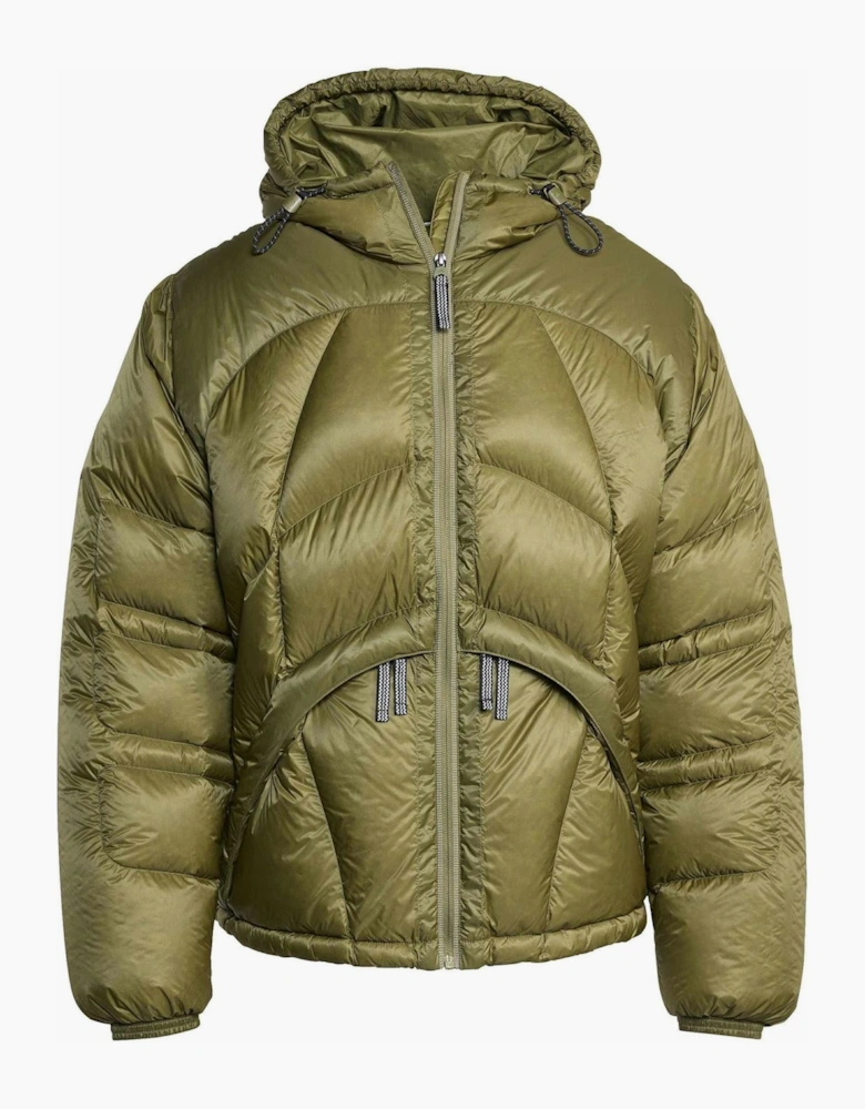 Eqt Full Zip Hooded Short Puffer Jacket