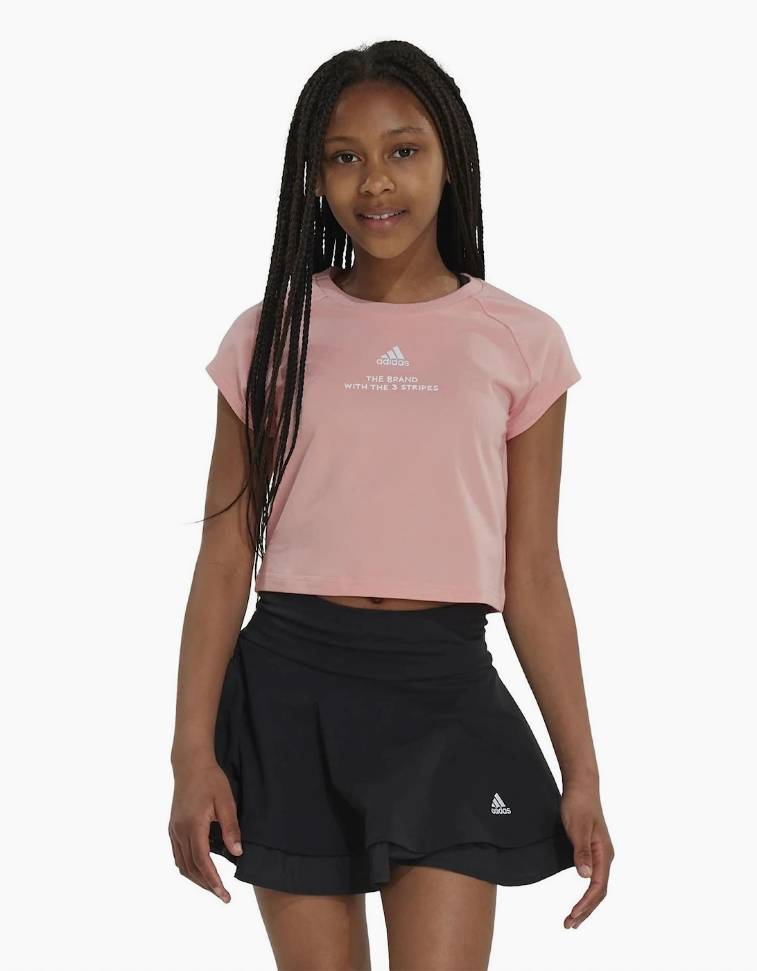 Jam Cotton Short Sleeve Cropped Slim Fit T-Shirt