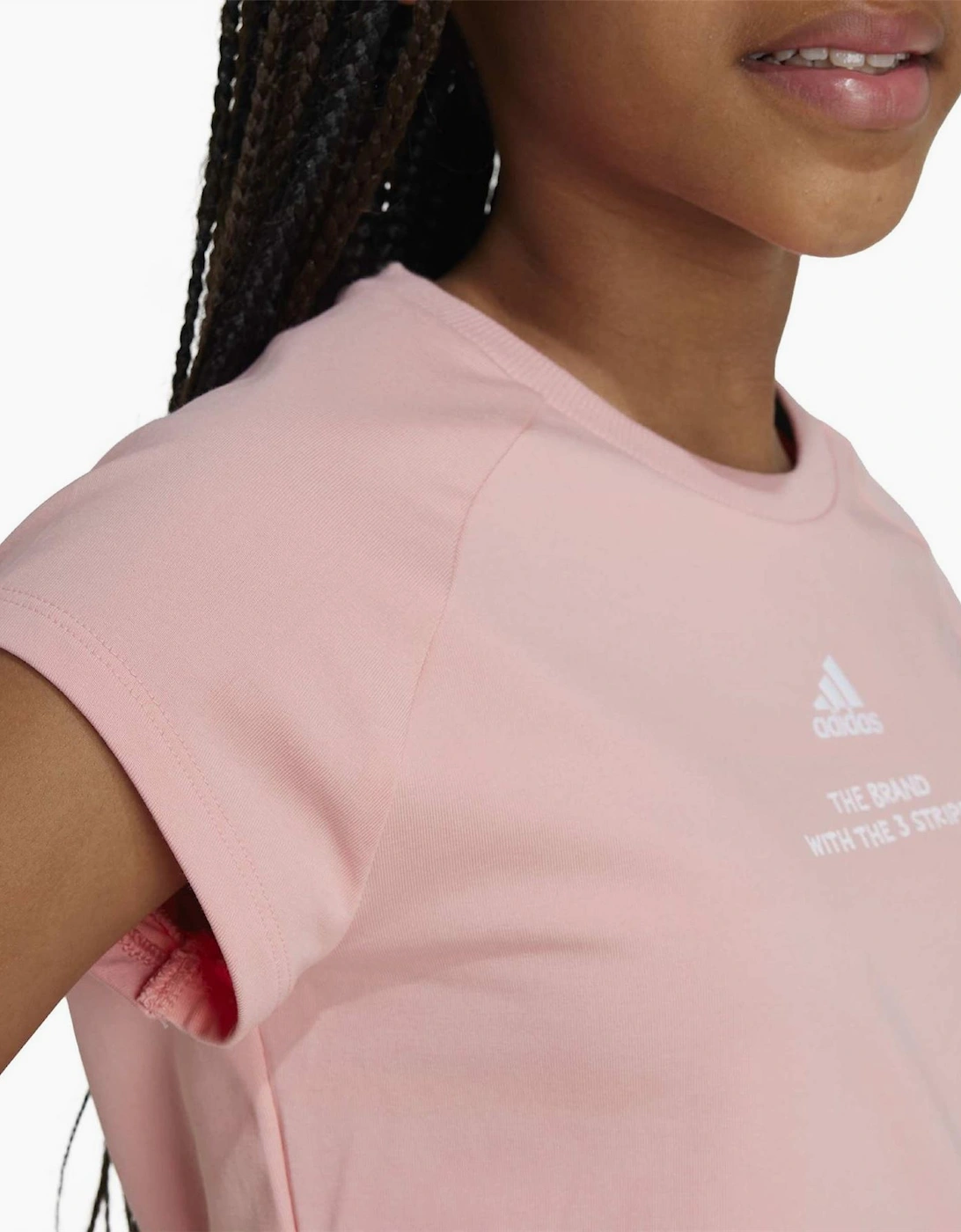 Jam Cotton Short Sleeve Cropped Slim Fit T-Shirt