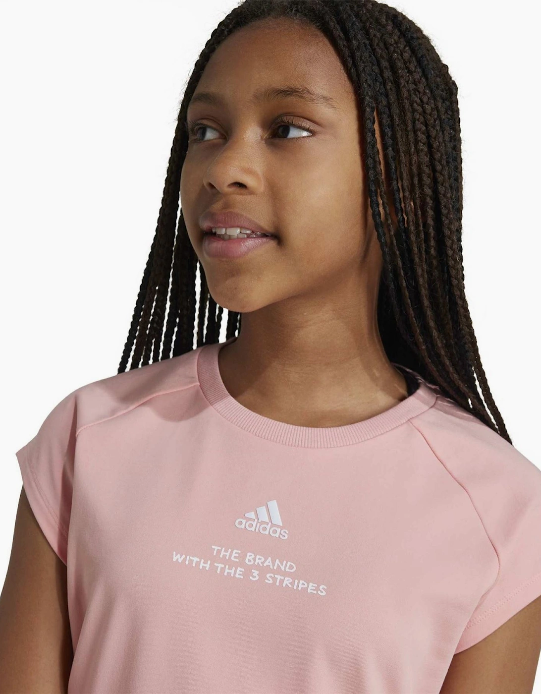 Jam Cotton Short Sleeve Cropped Slim Fit T-Shirt