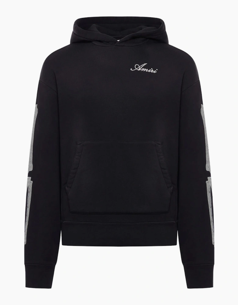 Amiri Bones Embroidered Hoodie in Black