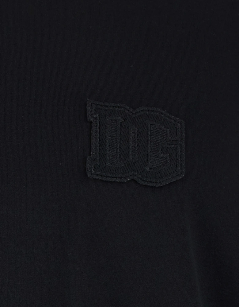 Dolce & Gabbana Logo Patch T-Shirt in Black