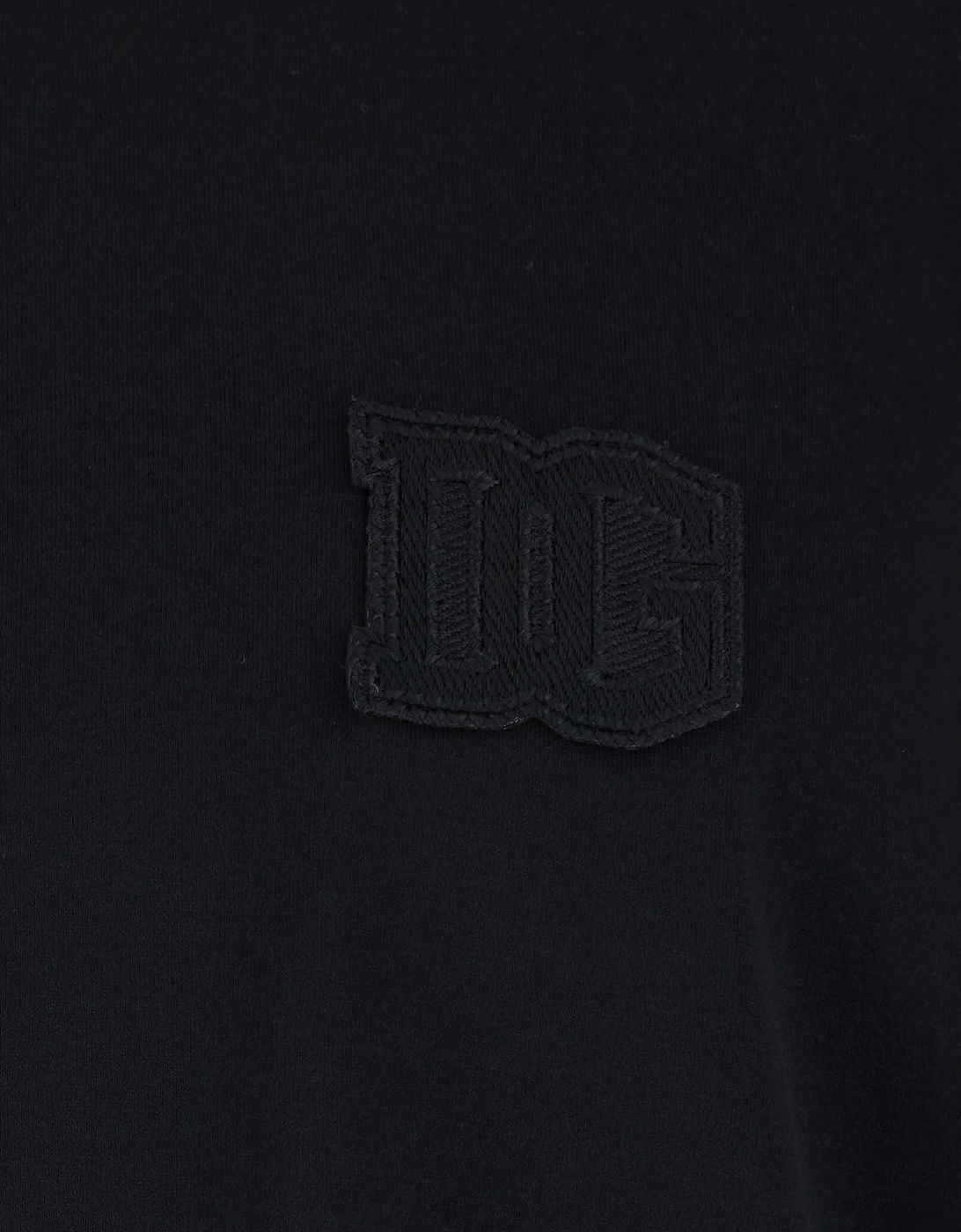 Dolce & Gabbana Logo Patch T-Shirt in Black