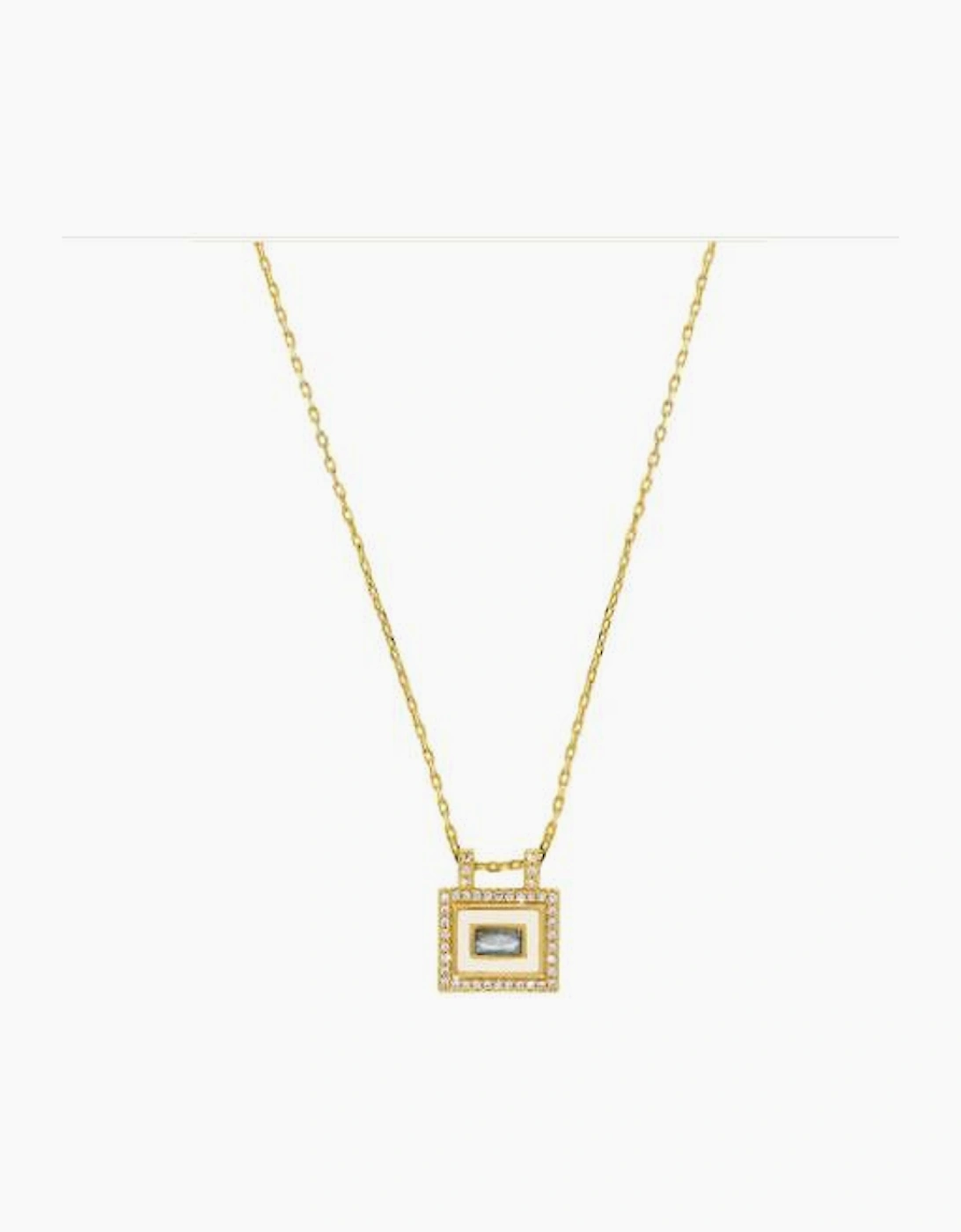 Mya-Bay Ivory Labradorite El Paso Necklace