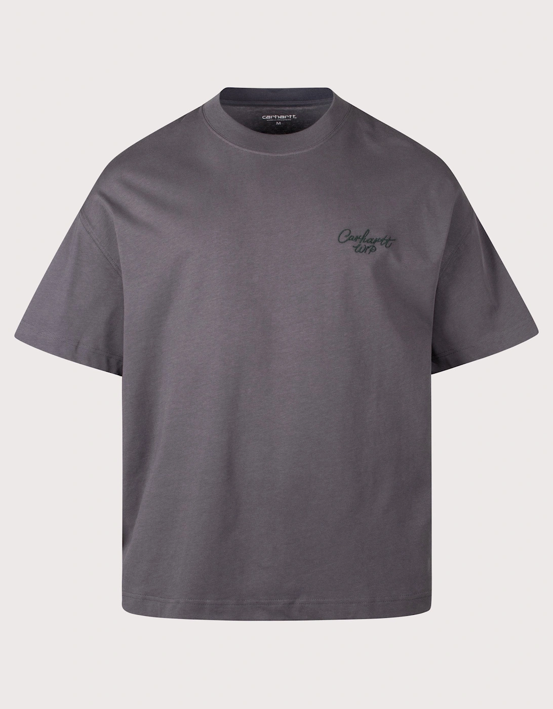 Boxy Loose Fit Signature Script T-Shirt