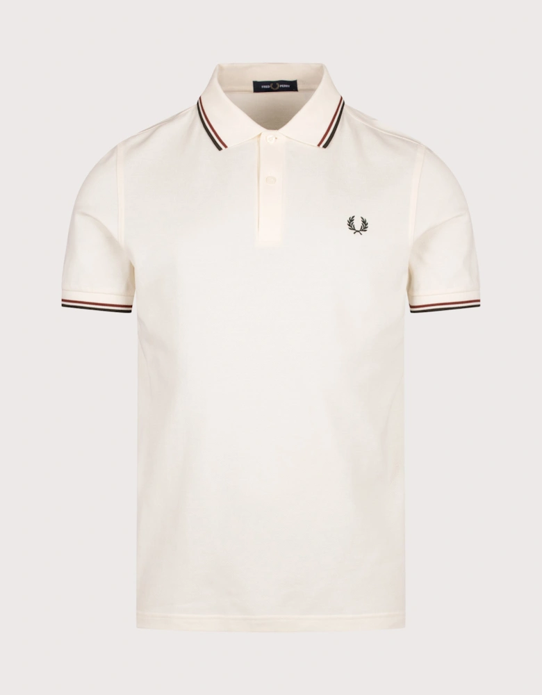 Regular Fit Twin Tipped Fred Perry Polo Shirt