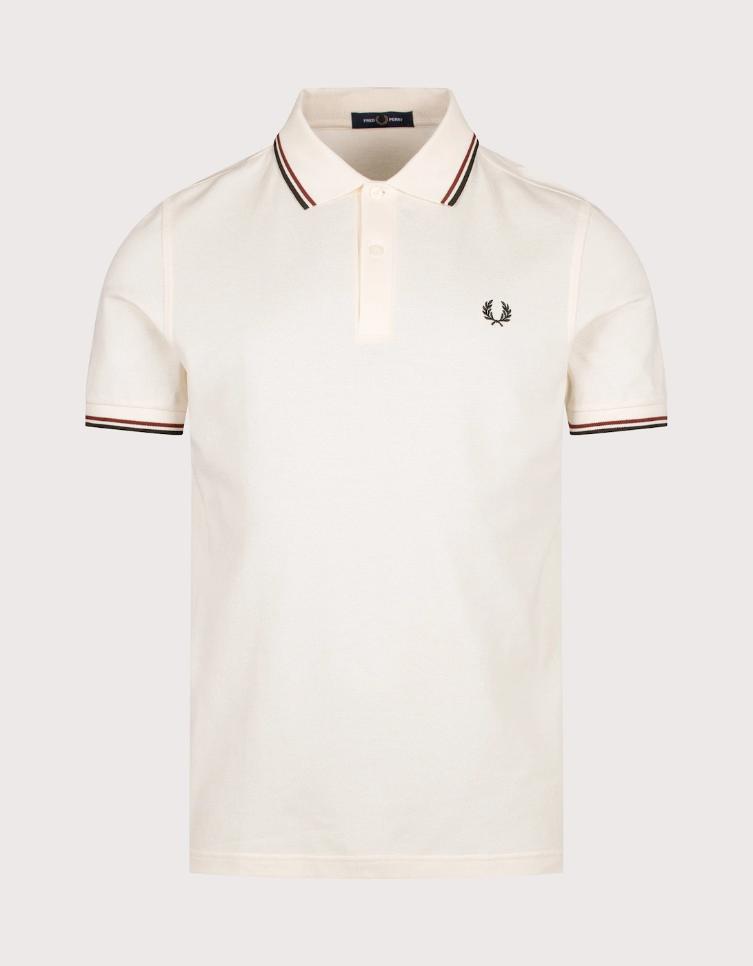 Regular Fit Twin Tipped Fred Perry Polo Shirt