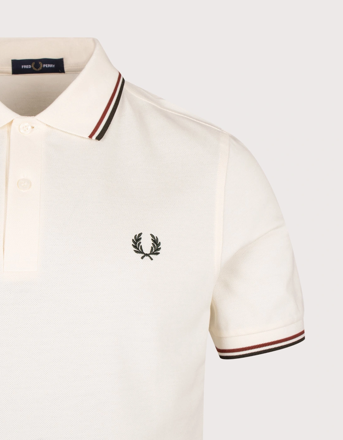Regular Fit Twin Tipped Fred Perry Polo Shirt