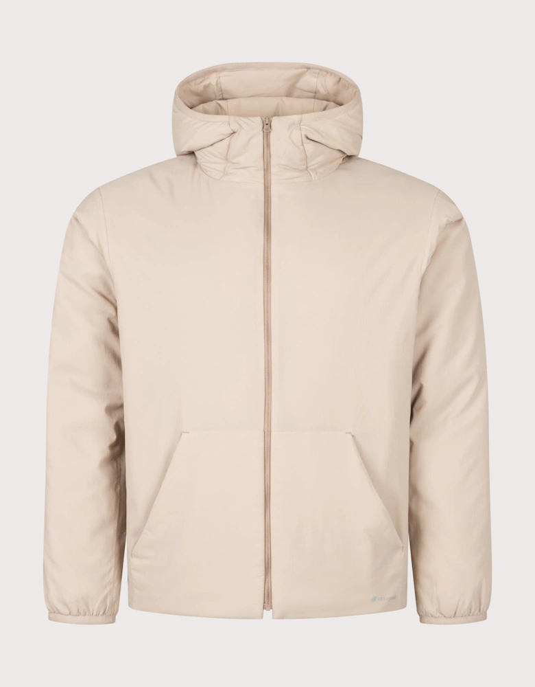 Regular Fit Flexible Insulated Zip Parka