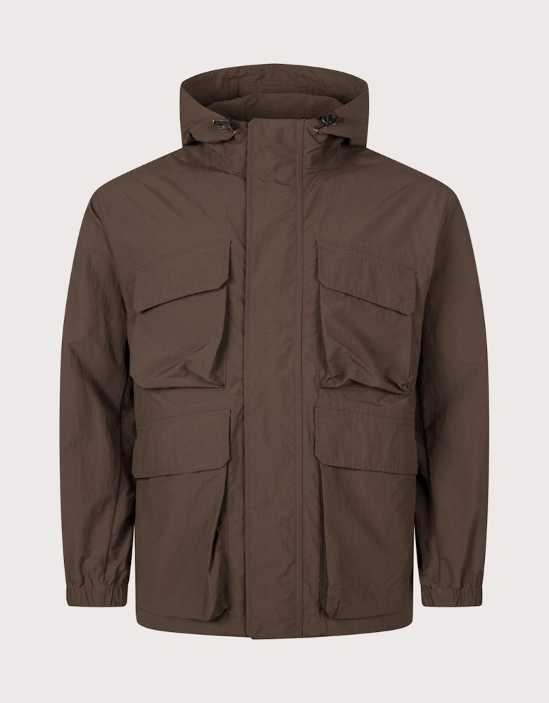 Regular Fit Nylon Double Rip Jacket