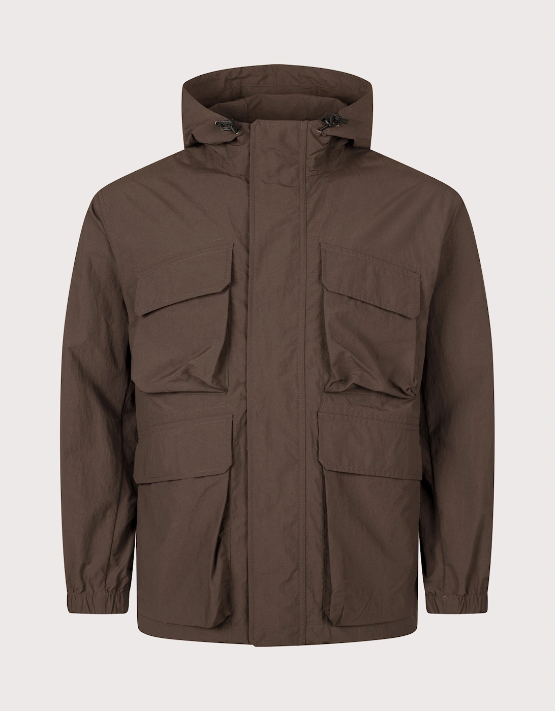 Regular Fit Nylon Double Rip Jacket