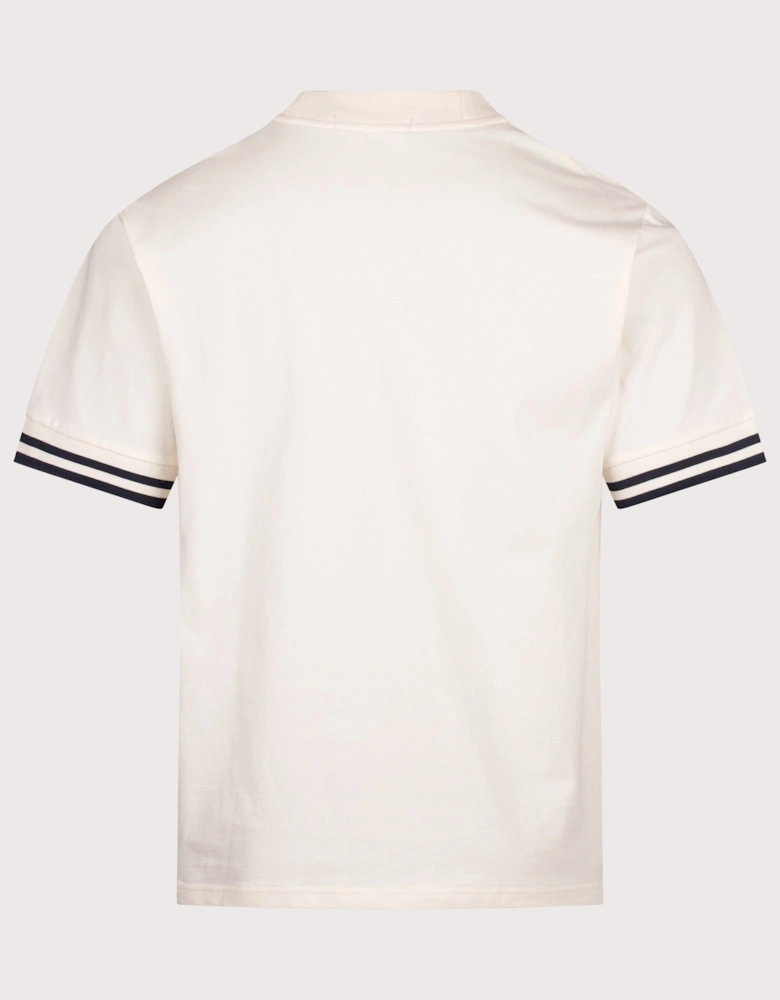 Relaxed Fit Bold Tipped T-Shirt