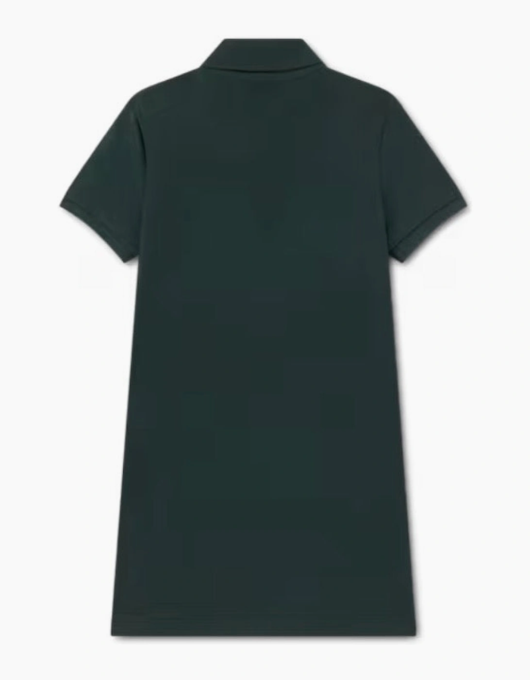 Lacoste Pique Polo Dress in Sinople Green 447066