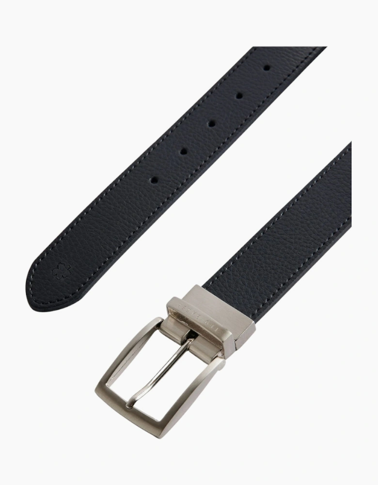 Ted Baker Breemer Reversible Black Leather Belt
