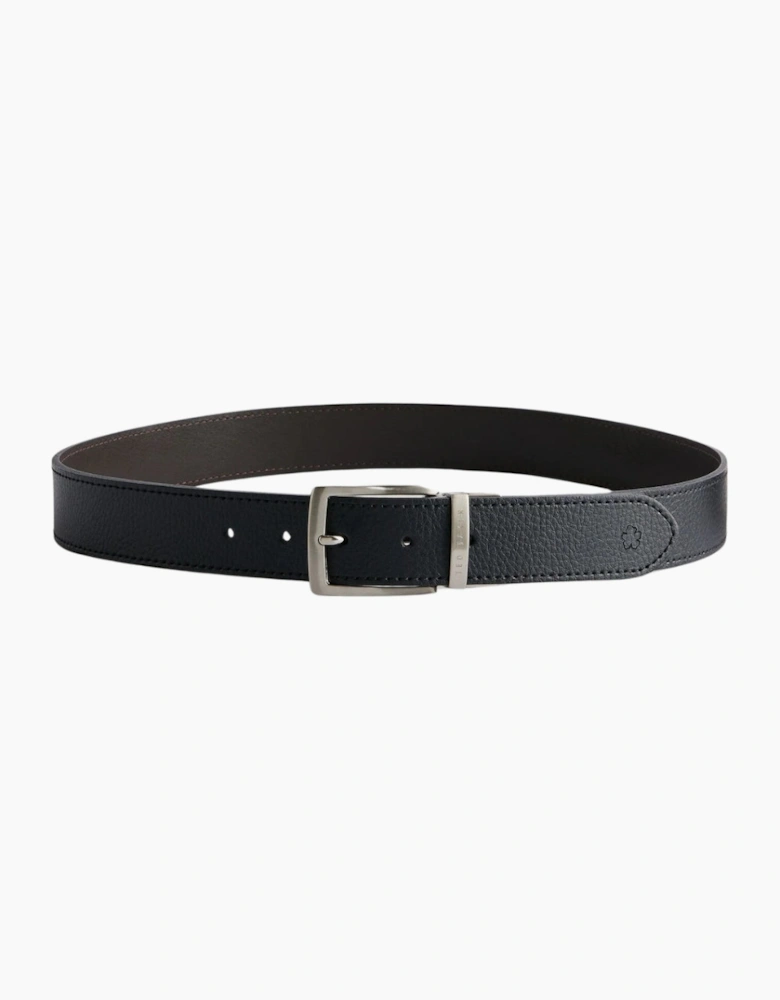 Ted Baker Breemer Reversible Black Leather Belt