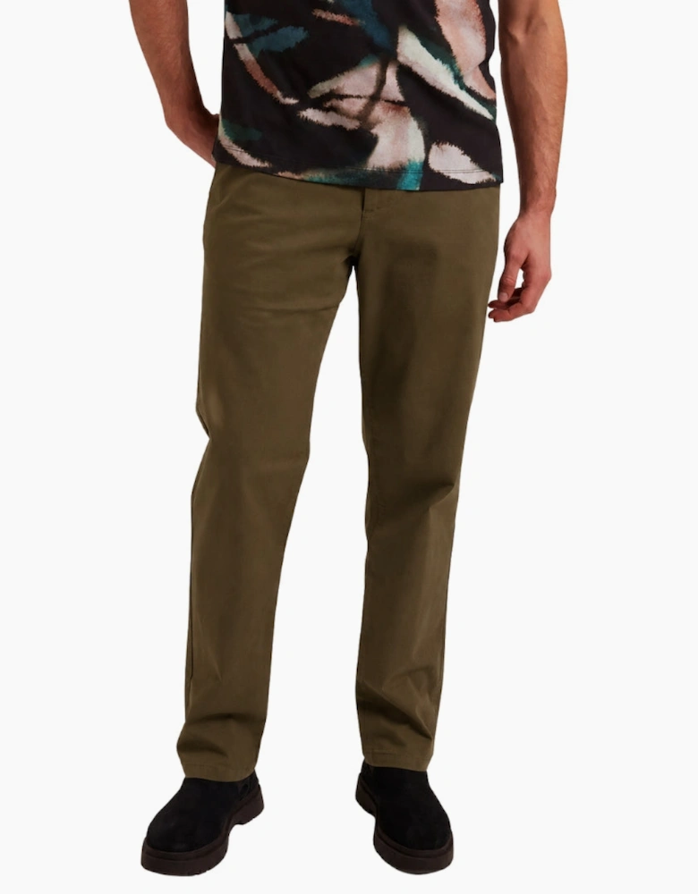 Ted Baker Bernads Regular Fit Khaki Chino
