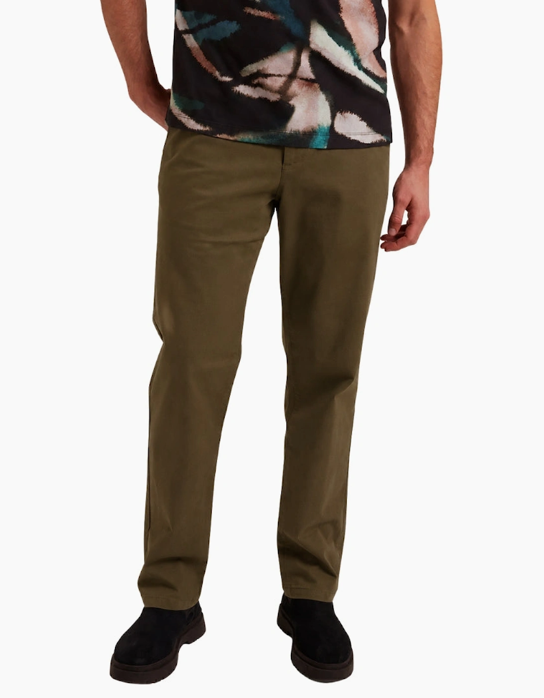 Ted Baker Bernads Regular Fit Khaki Chino