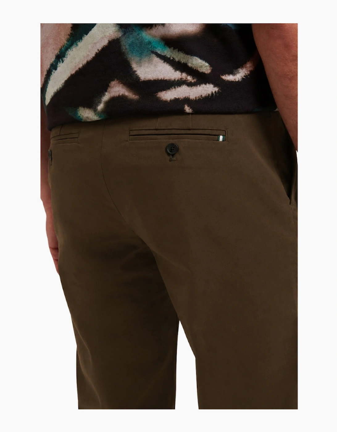 Ted Baker Bernads Regular Fit Khaki Chino