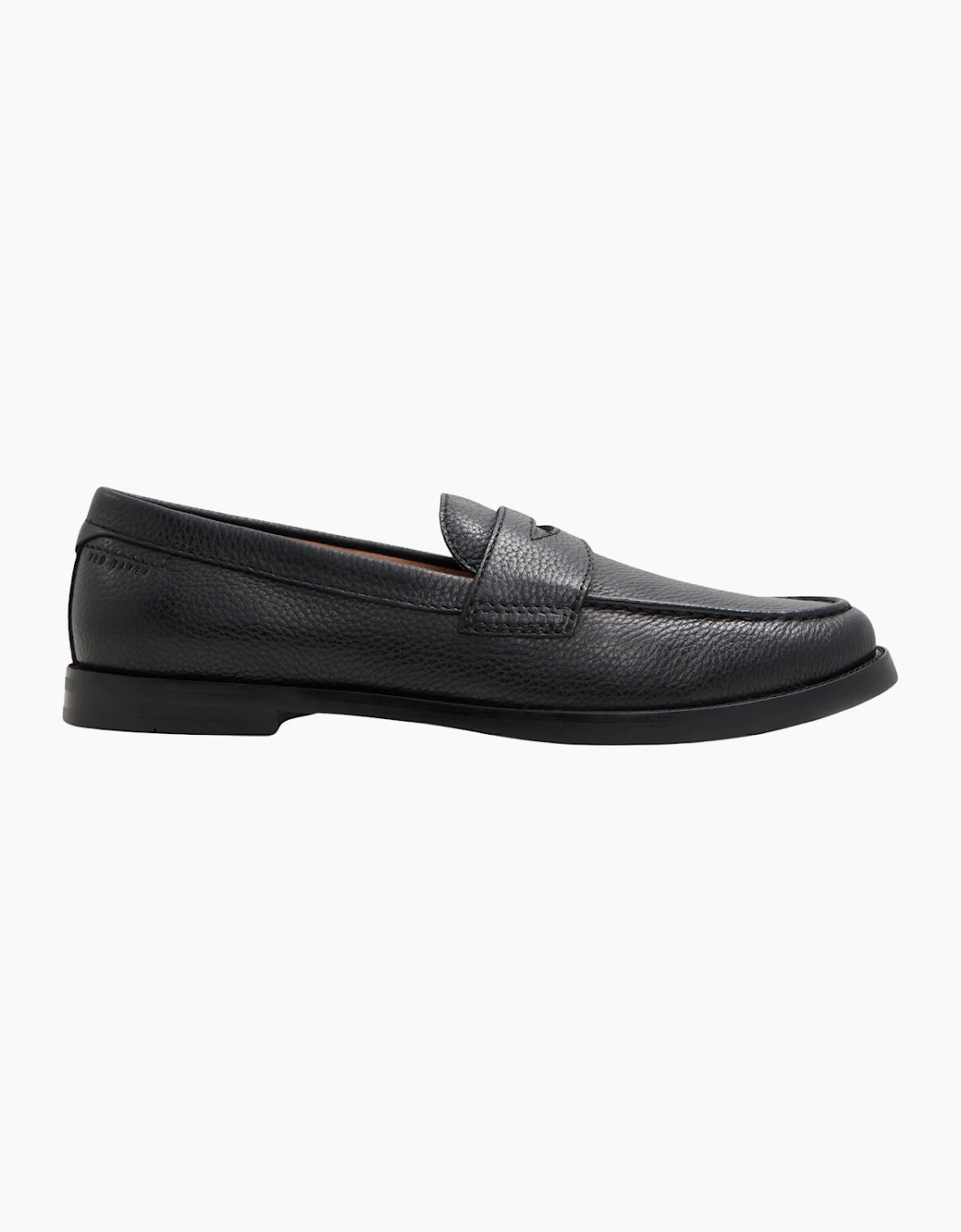 Men's Ted Baker Parlmnt Black Penny Loafer - Size: 7
