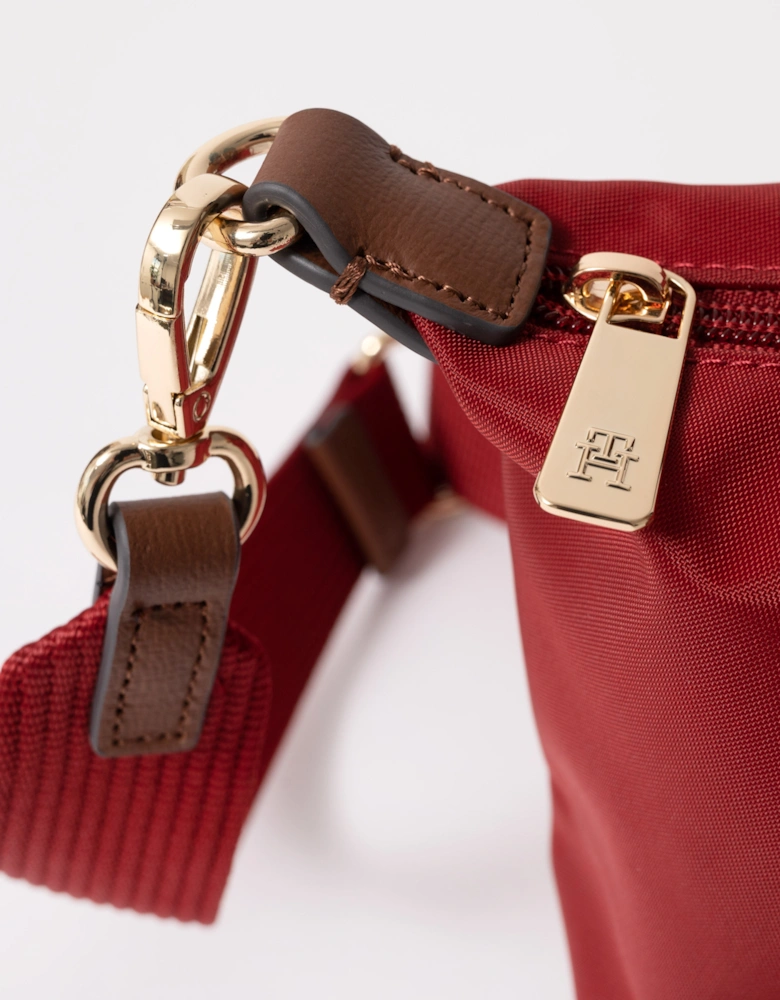 Tommy Hilfiger Popette Womens Mini Tote Bag - Red