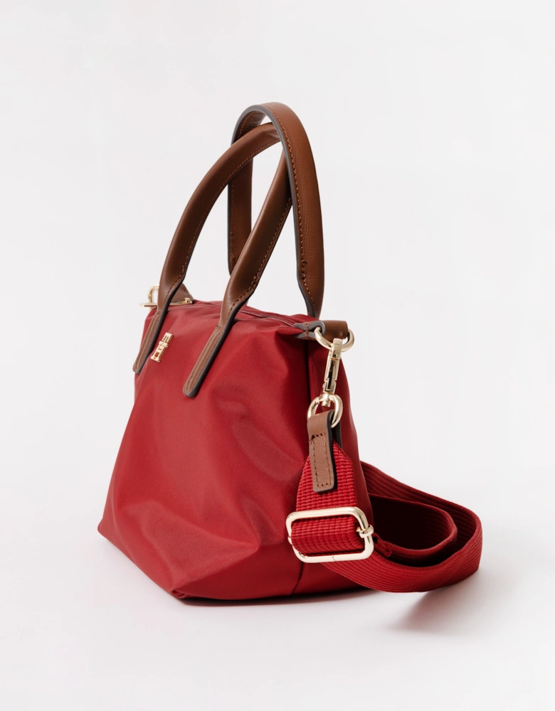 Tommy Hilfiger Popette Womens Mini Tote Bag - Red