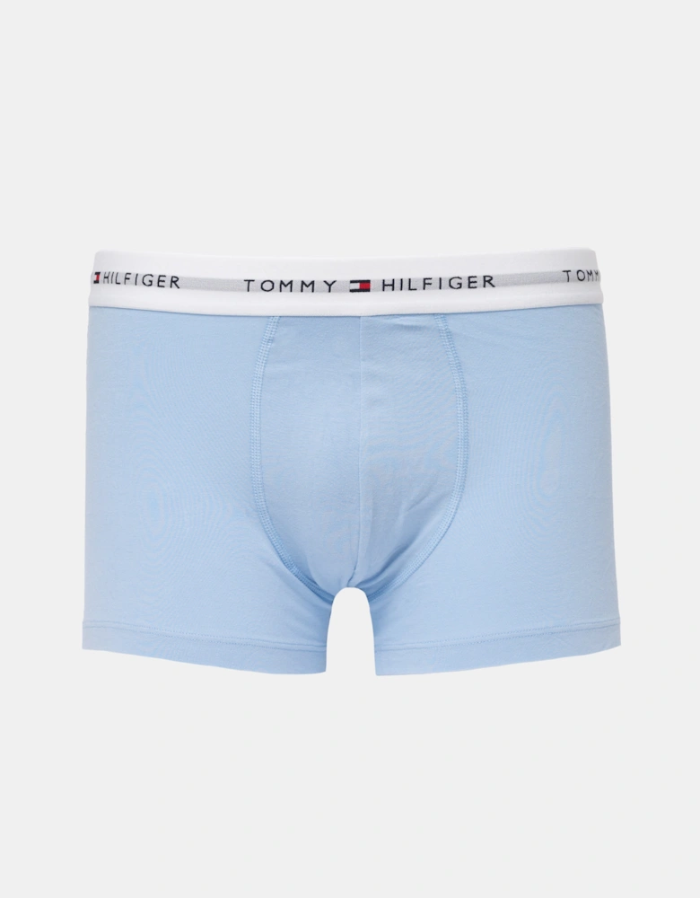 Tommy Hilfiger 3 Pack Mens Trunks - Carbon Navy/Blue In/Chm Blue