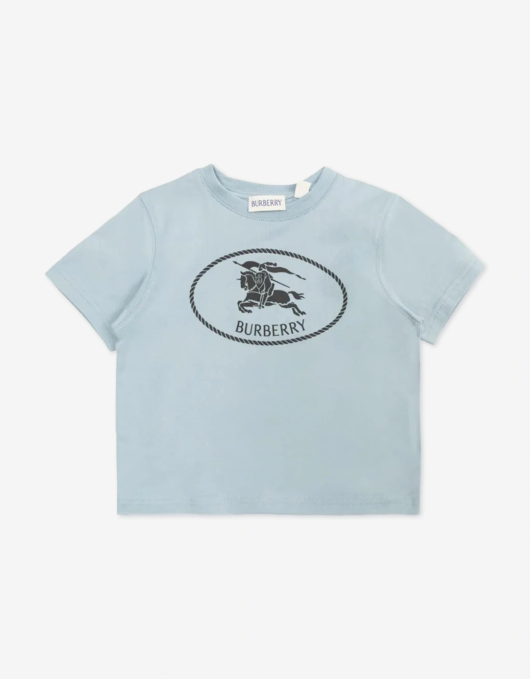 Burberry Baby Boys Mini Cedar Crest T-Shirt in Blue