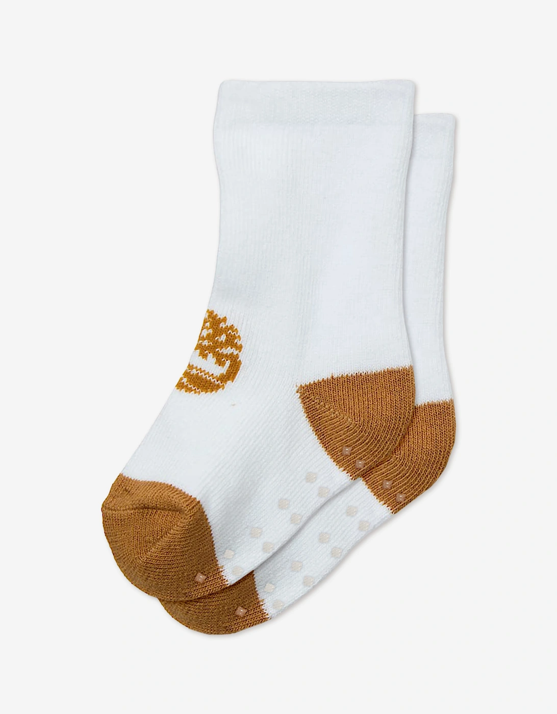 Timberland Baby 2 Pack Boot Socks Set in Brown