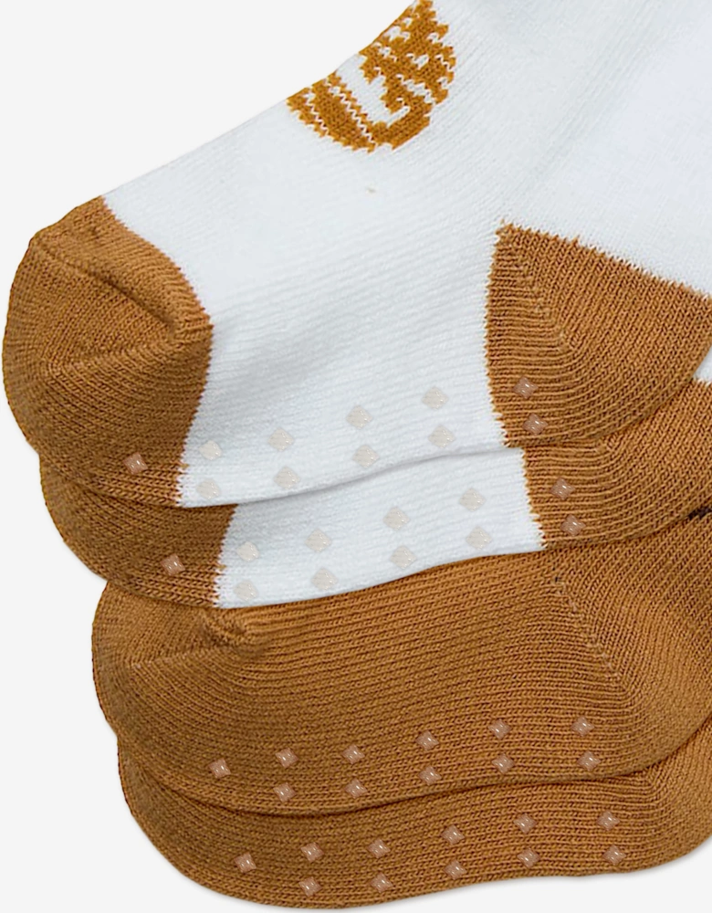 Timberland Baby 2 Pack Boot Socks Set in Brown