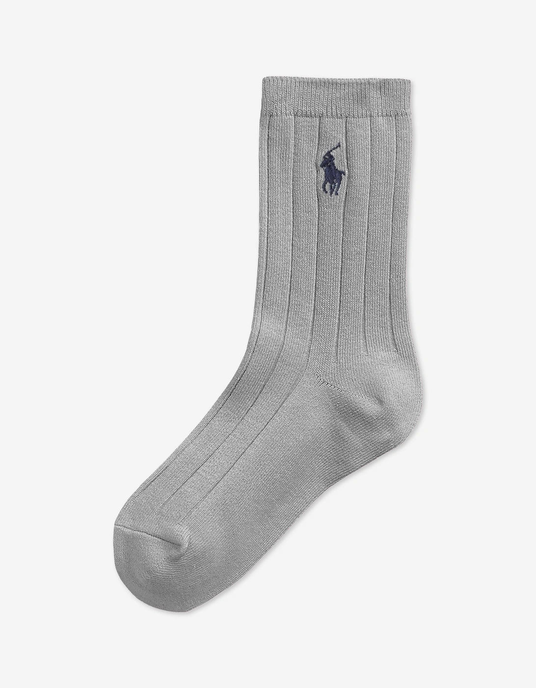 Ralph Lauren Boys 3 Pack Crew Socks Set in Navy