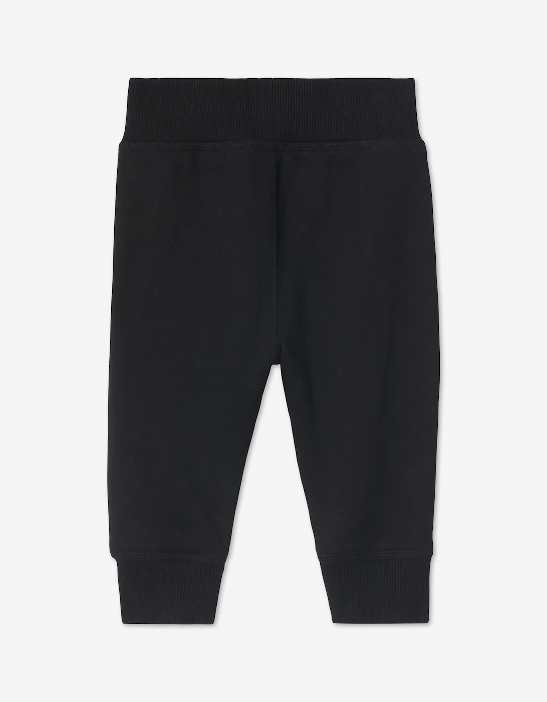 Burberry Baby Boys Jackson Check Tape Joggers in Black