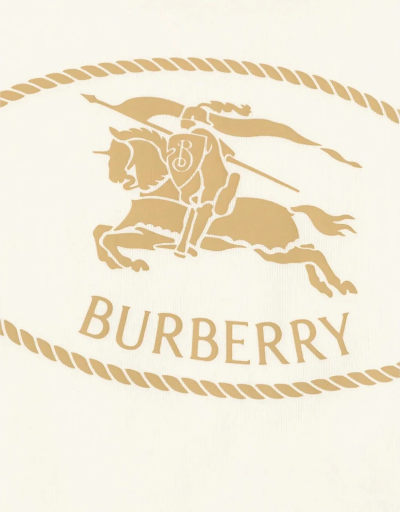 Burberry Baby Girls Cedar Crest EKD T-Shirt in Ivory