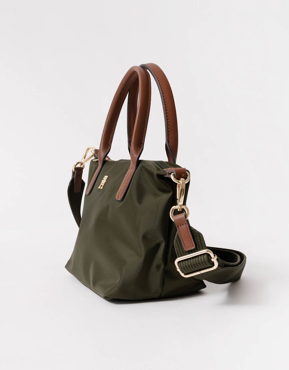 Tommy Hilfiger Popette Womens Mini Tote Bag - Green