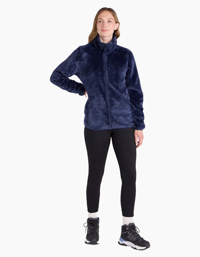 Mountain Warehouse Womens/Ladies Ivy Honeycomb Fleece Top