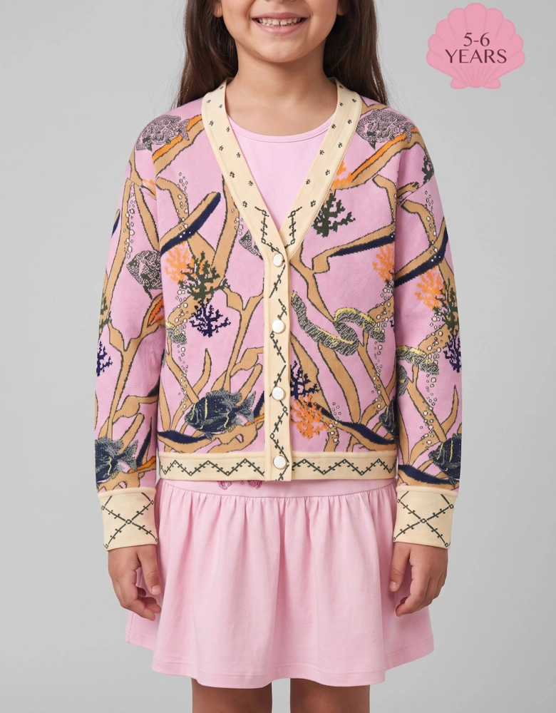 Bonnie Kids Pink Cardigan