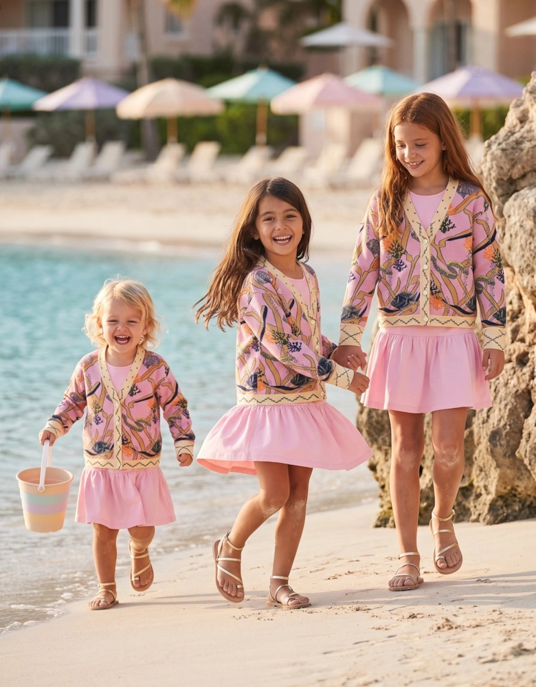 Bonnie Kids Pink Cardigan