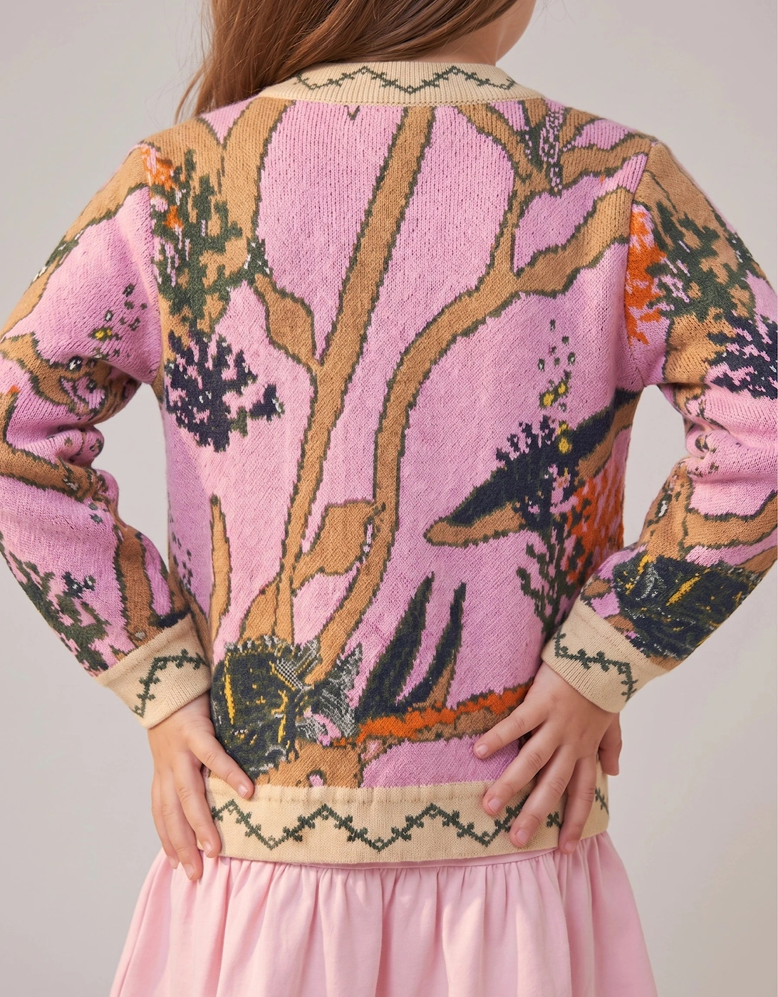Bonnie Kids Pink Cardigan