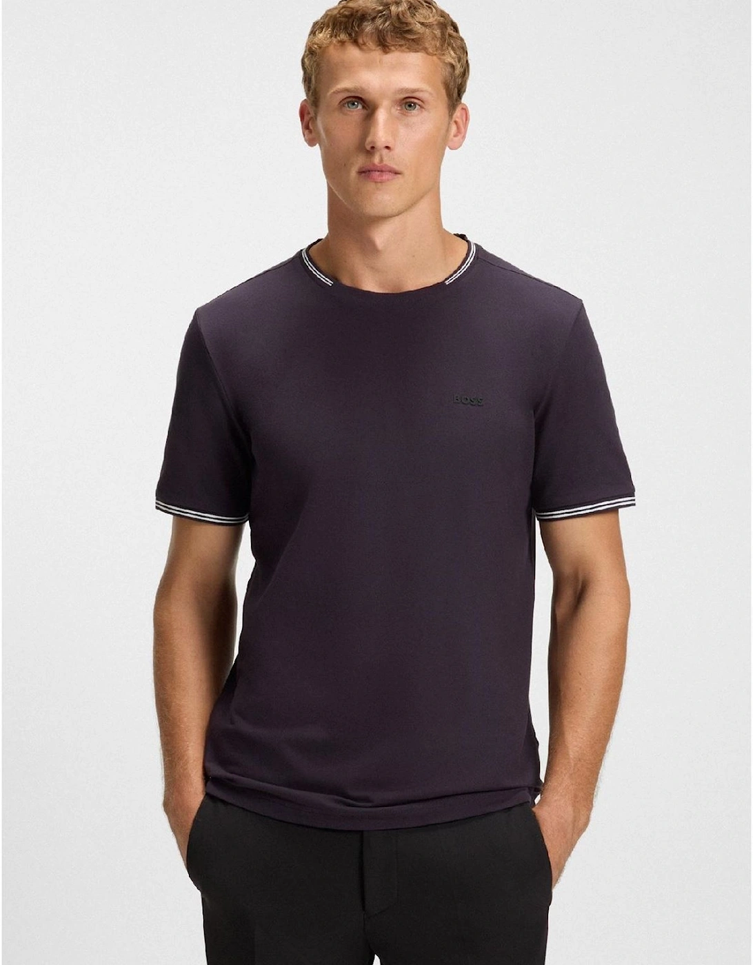 Wordmark Crew Neck Short Sleeve Regular Fit T-Shirt