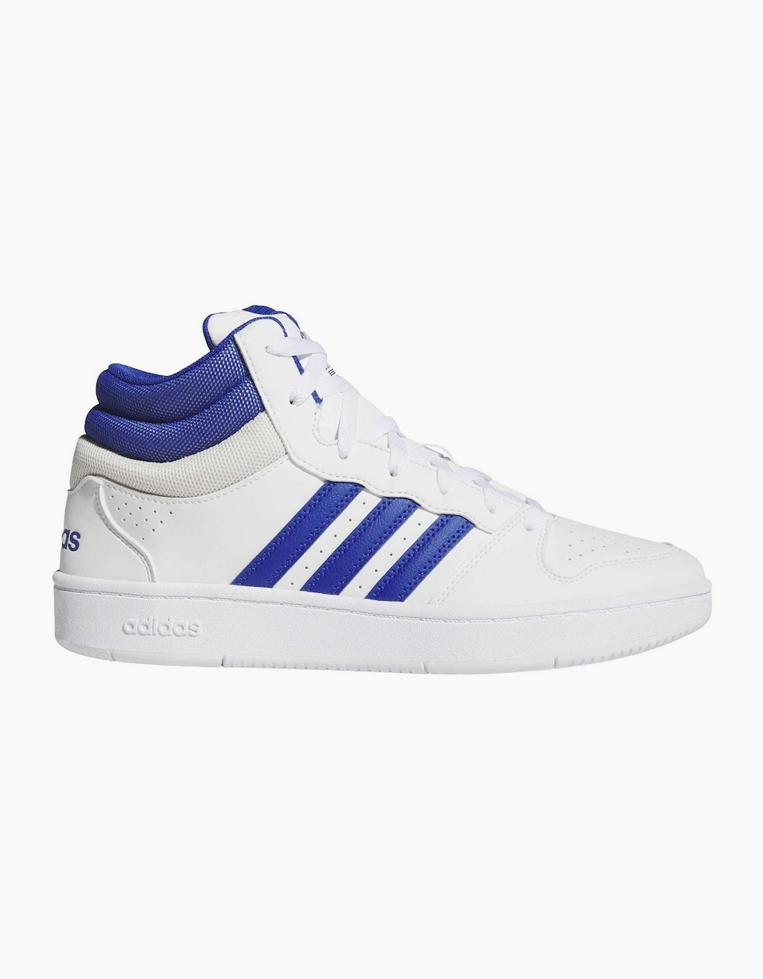 Adidas Men's Hoops Mid Canvas Hi Top Sneakers - White - Size, 8